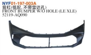FRONT BUMPER W/O HOLE (LE XLE) - Camry 2024 NYF01-197-003A