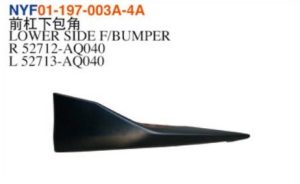 LOWER SIDE F/BUMPER – Camry 2024