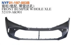 FRONT BUMPER W/HOLE XLE – Camry 2024