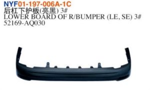 LOWER BOARD OF R/BUMPER (LE, SE) 3# - Camry 2024 NYF01-197-006A-1C