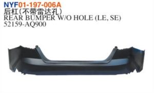 REAR BUMPER W/O HOLE (LE, SE) - Camry 2024 NYF01-197-006A