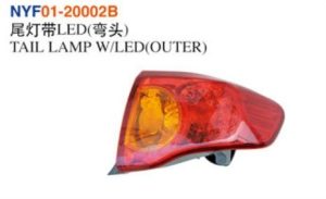 TAIL LAMP W/LED(OUTER) - Corolla 2007 NYF01-20002B