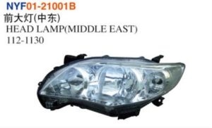 HEAD LAMP(MIDDLE EAST) 112-1130 - Corolla 2010-2013 NYF01-21001B
