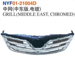 GRILL(MIDDLE EAST, CHROMED) – Corolla 2010-2013