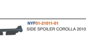 SIDE SPOILER COROLLA 2010-2012 - Corolla 2010-2013 NYF01-21011-01