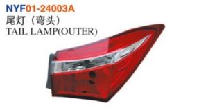 TAIL LAMP(OUTER) - Corolla 2014 NYF01-24003A