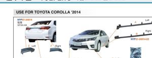 SPOILER - Corolla 2014 NYF01-24014