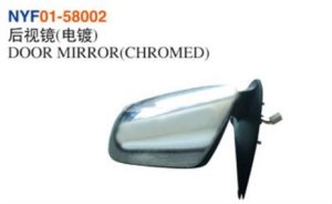 DOOR MIRROR(CHROMED) - Hilux 2000-2007 NYF01-58002