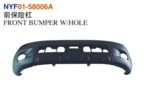 FRONT BUMPER W/HOLE - Hilux 2000-2007 NYF01-58006A