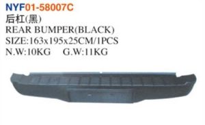 REAR BUMPER(BLACK) SIZE:163x195x25CM/1PCS N.W:10KG G.W:11KG - Hilux 2000-2007 NYF01-58007C