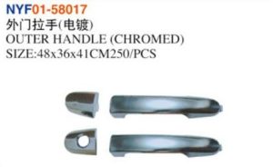 OUTER HANDLE (CHROMED) - Hilux 2000-2008 NYF01-58017