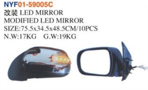 MODIFIED LED MIRROR SIZE:75.5x34.5x48.5CM/10PCS N.W:17KG G.W:19KG - Hilux 2012 NYF01-59005C