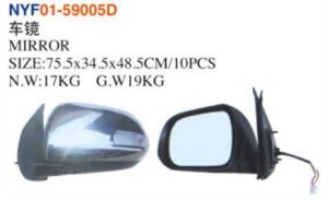 MIRROR SIZE:75.5x34.5x48.5CM/10PCS N.W:17KG G.W:19KG - Hilux 2012 NYF01-59005D