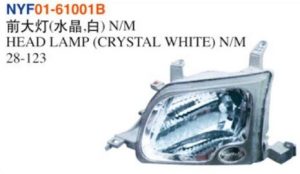 HEAD LAMP (CRYSTAL WHITE) N/M - Allion 2005 NYF01-61001B