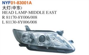 HEAD LAMP-MIDDLE EAST - Camry 2007 NYF01-83001A
