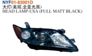 HEAD LAMP-USA (FULL MATT BLACK) – Camry 2007