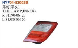 TAIL LAMP(INNER) - Camry 2007 NYF01-83002B