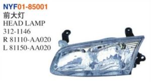 HEAD LAMP - Corolla 1997 NYF01-85001