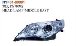 HEAD LAMP-MIDDLE EAST - Camry 2012 NYF01-89001