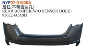 REAR BUMPER(W/O SENSOR HOLE) - Altima 2019 NYF07-01005A