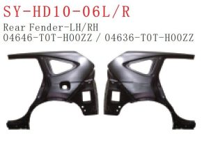 Rear Fender L/R - CRV 2012 SY-HD10-06LR
