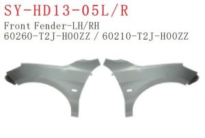 Front Fender L/R - ACCORD 2014 SY-HD13-05LR