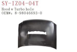 Hood w Turbo Hole - D-MAX 2008-2011 SY-IZ04-04T