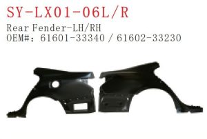 Rear Fender - ES 2007-2012 SY-LX01-06LR