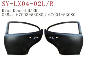 Rear Door L/R - ES 2012-2017 SY-LX04-02LR
