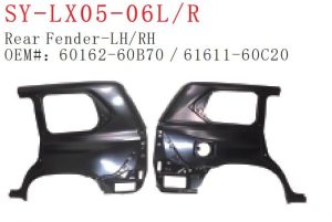 Rear Fender L/R – LEXUS 570 2017-2019