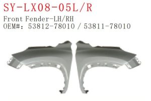 Front Fender L/R - NX 2015-2021 SY-LX08-05LR