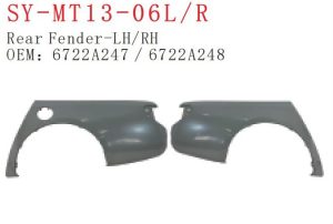 Rear Fender L/R - L200 2005 SY-MT13-06LR