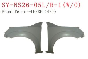 Front Fender LH/RH - NAVARA 2015 (double cabin) SY-NS26-05LR-1-WO