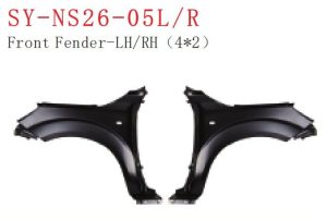 Front Fender LH/RH - NAVARA 2015 (double cabin) SY-NS26-05LR-2