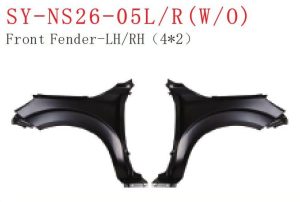 Front Fender LH/RH - NAVARA 2015 (double cabin) SY-NS26-05LR-WO-2