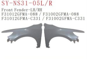 Front Fender L/R - TEANA 2016 SY-NS31-05LR
