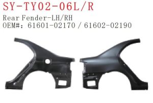 Rear Fender L/R - COROLLA 2004 SY-TY02-06LR