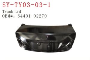 Trunk Lid - COROLLA 2008 SY-TY03-03-1