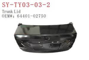 Trunk Lid - COROLLA 2008 SY-TY03-03-2