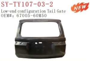 Low configuration Tail Gate – PRADO 2024