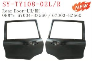 Rear Door L/R - AVANZA 2016 SY-TY108-02LR