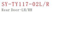 Rear Door L/R - GRAND HIGHLANDER 2024- SY-TY117-02LR