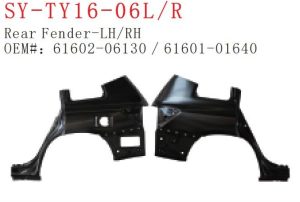 Rear Fender L/R - HIGHLANDER 2009 SY-TY16-06LR