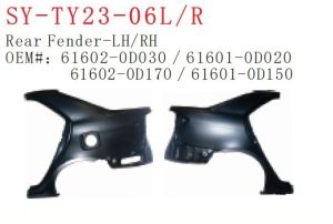 Rear Fender L/R – VIOS(YARIS) 2008