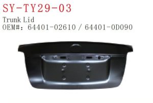 Trunk Lid - VIOS(YARIS) 2014 SY-TY29-03