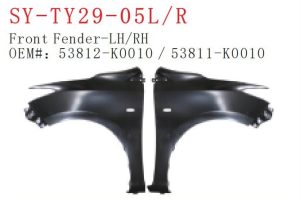 Front Fender L/R - VIOS(YARIS) 2014 SY-TY29-05LR