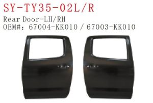 Rear Door L/R - HILUX REVO 2015- (DOUBLE CABIN) SY-TY35-02LR
