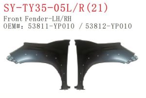 Front Fender L/R - HILUX REVO 2015- (DOUBLE CABIN) SY-TY35-05LR-2