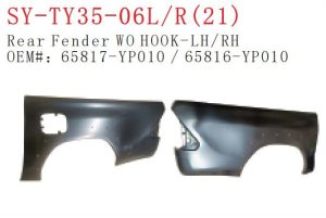 Rear Fender LH/RH - HILUX REVO 2015- (DOUBLE CABIN) SY-TY35-06LR-2