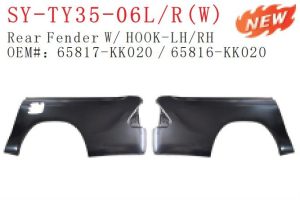 Rear Fender LH/RH - HILUX REVO 2015- (DOUBLE CABIN) SY-TY35-06LR-W-2